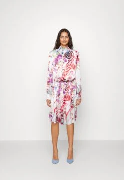 Clelia Dress - Jurk - White/Red