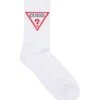 Guess Logodreieck - Sokken - Weiß