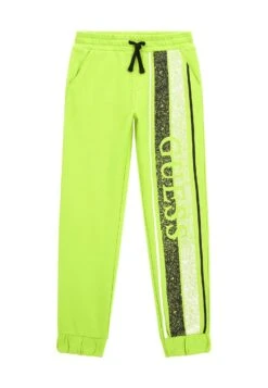 Guess Fascia Con Logo - Trainingsbroek - Verde