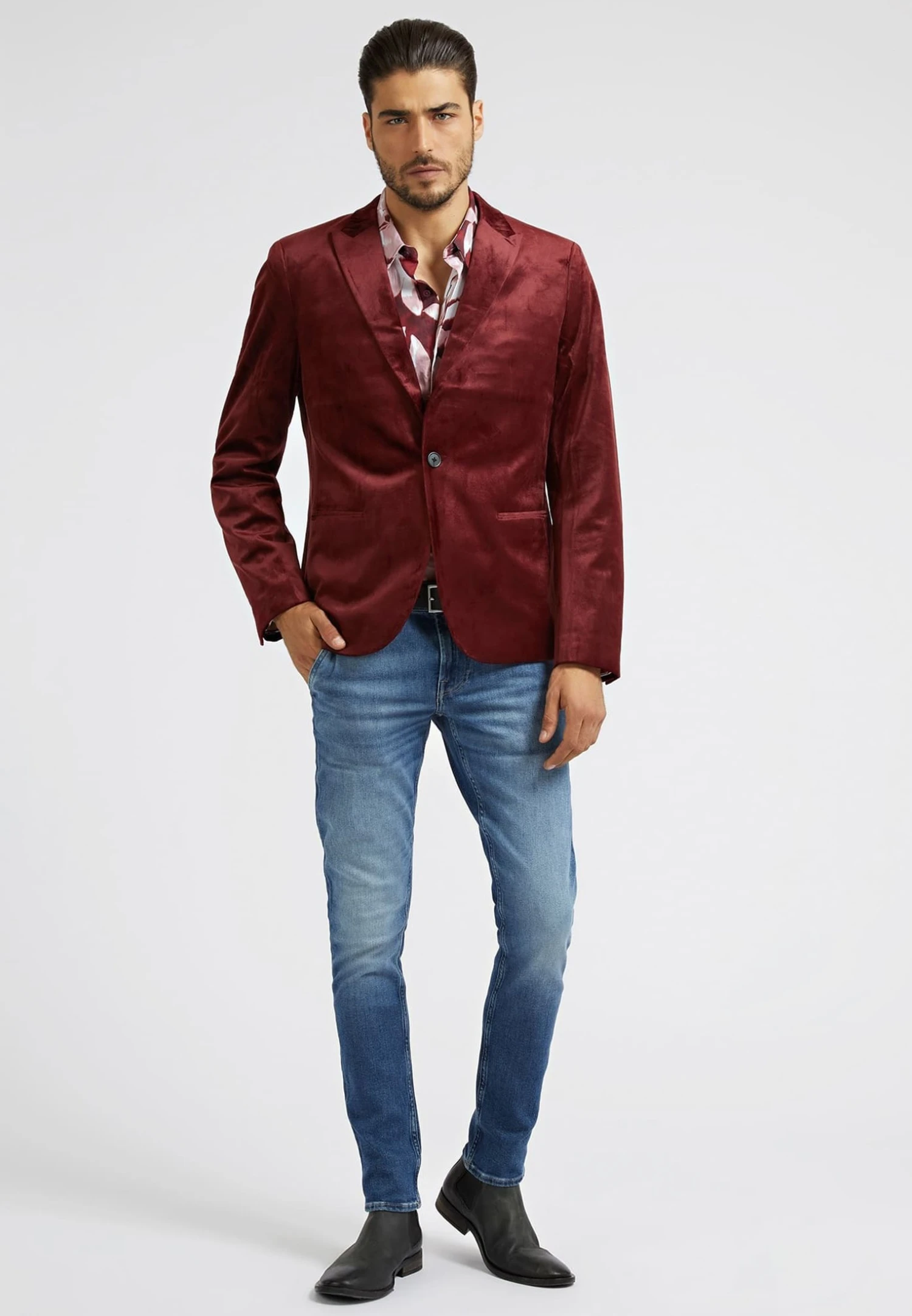 Guess Regular Fit - Blazer - Rot - Afbeelding 2