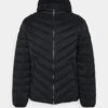 Guess Hoodie Jacket - Winterjas - Jet Black