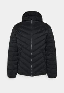 Guess Hoodie Jacket - Winterjas - Jet Black