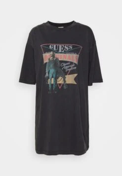 Go Aria Shirt Dress - Jerseyjurk - Black