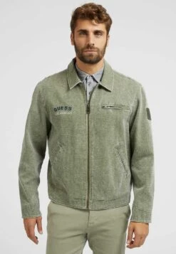 Guess Canvas - Lichte Jas - Grün