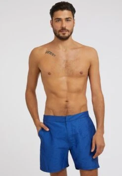 Guess Mit Geometrischem Muster - Zwemshorts - Blau