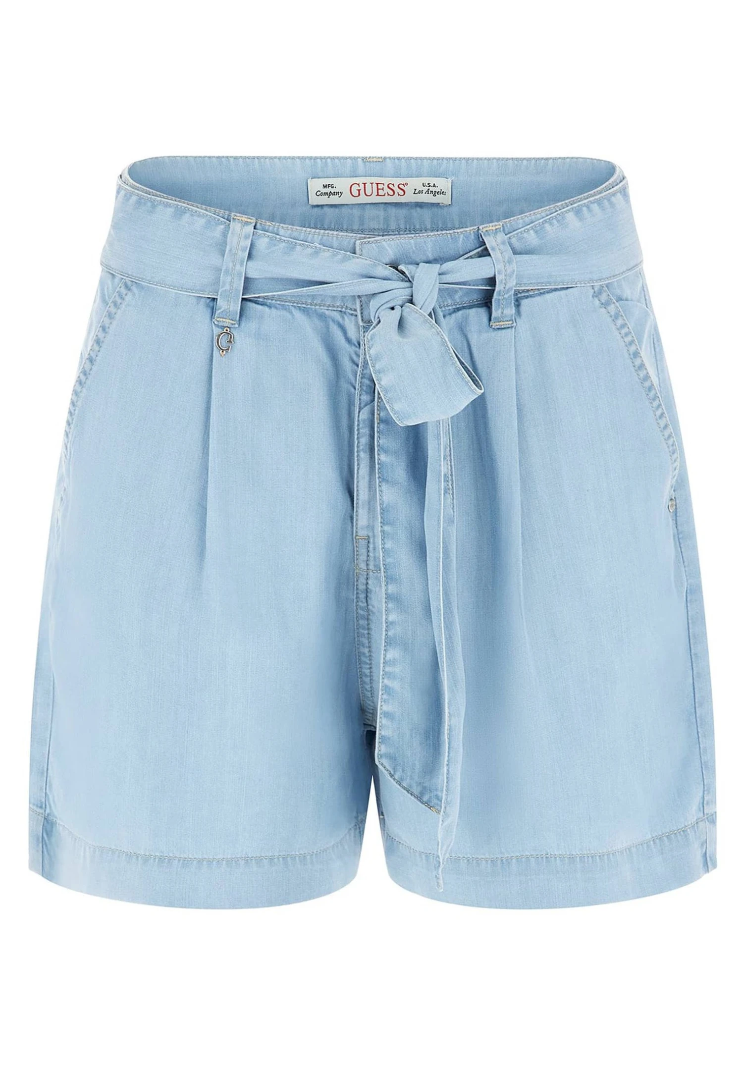 Guess Nenita Belt- Jeansshort - Lull Light - Afbeelding 4