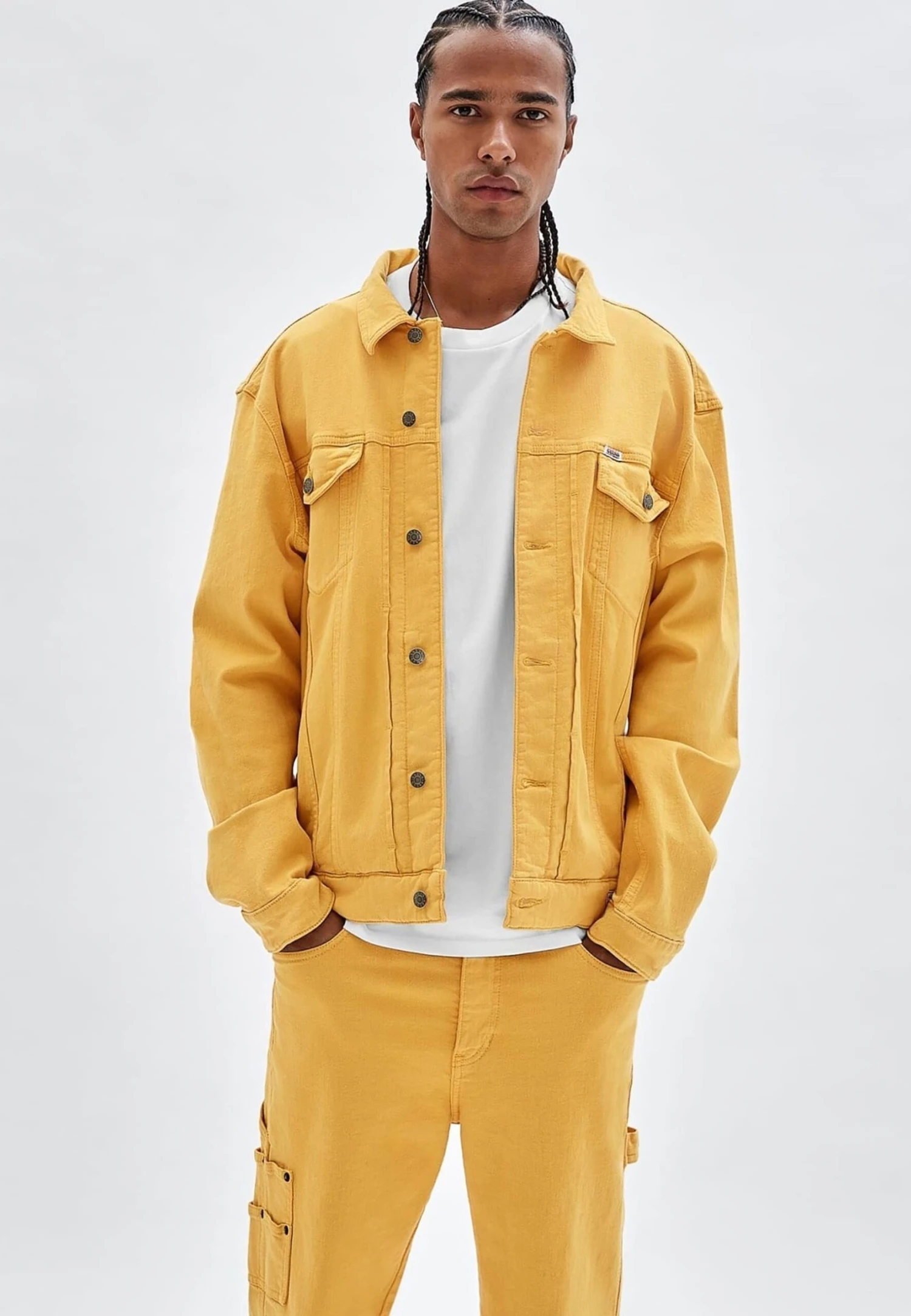 Guess Regular Fit - Spijkerjas - Gelb