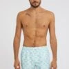 Guess Zwemshorts - Mehrfarbig Grundton Blau