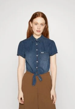 Go Ruth Tie - Overhemdblouse - Medium Wash