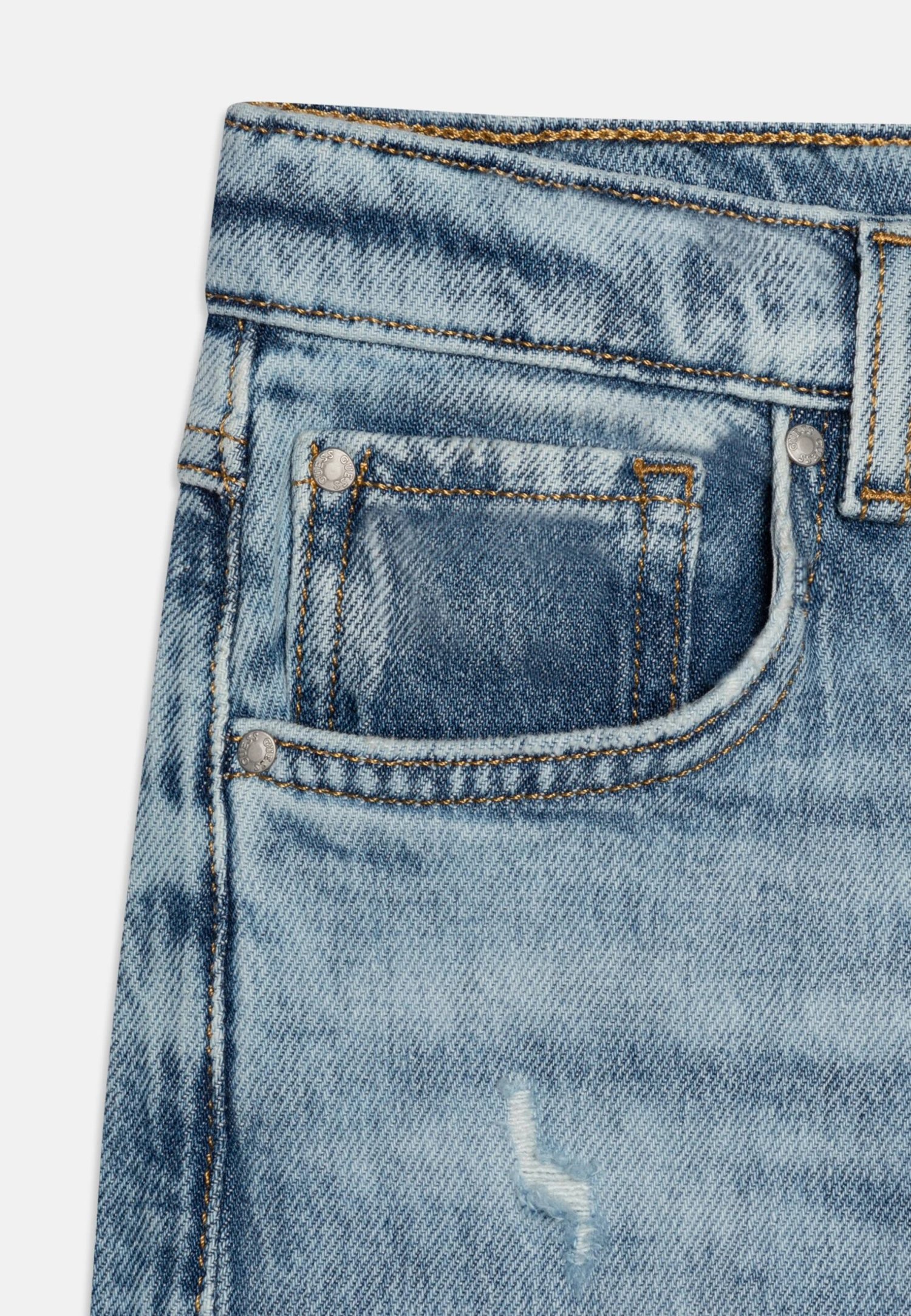 Guess Junior Pants - Straight Leg Jeans - Frozen Sugar - Afbeelding 3