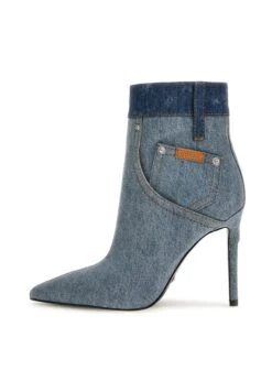 Guess Avon - Enkellaarsjes Met Hoge Hak - Denim