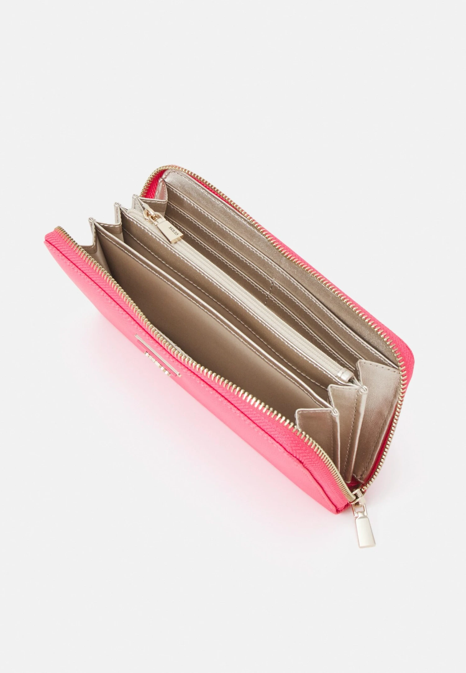 Guess Laurel Large Zip Around - Portemonnee - Magenta - Afbeelding 3