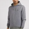 Guess Allover G Cube Logo - Hoodie - Grau