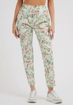 Guess Mit Blumenprint - Broek - Gemustert Multicolor