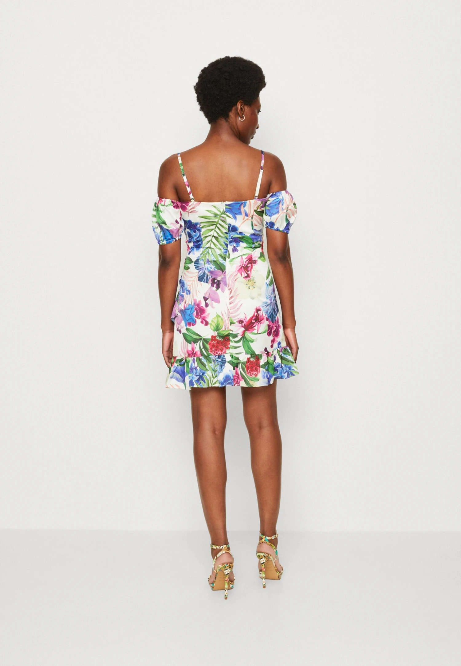 Guess Alva Mini Dress - Cocktailjurk - Tropicalia - Afbeelding 3