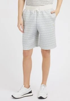 Guess Mit G-Cube-Logo - Trainingsbroek - Mehrfarbig/Weiß