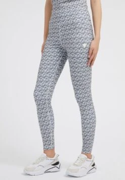 Guess Allover-G Cube-Logo - Legging - Grau
