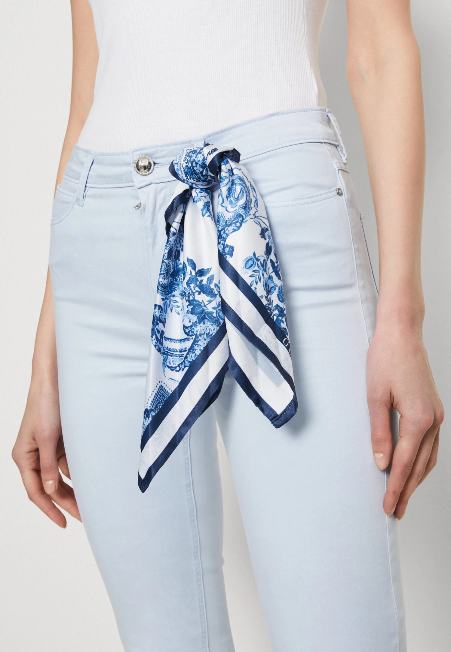 Guess 1981 Capri - Broek - Airway Blue - Afbeelding 4