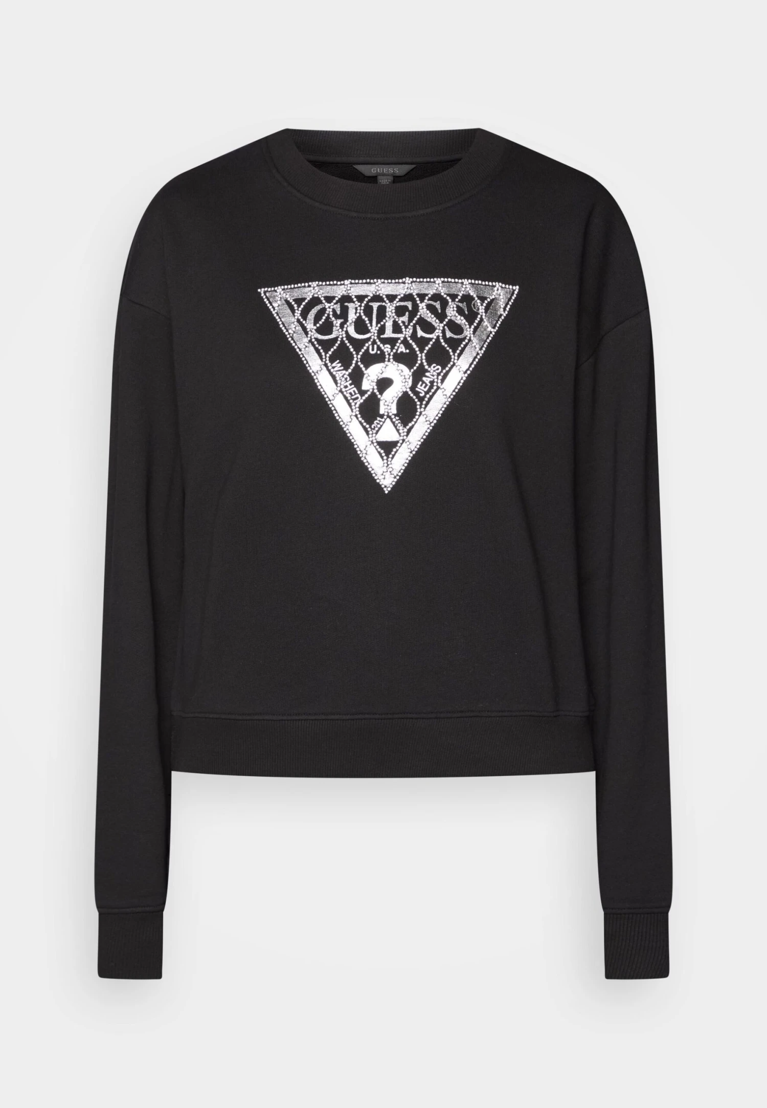 Guess Crystal Mesh- Sweater - Jet Black - Afbeelding 5