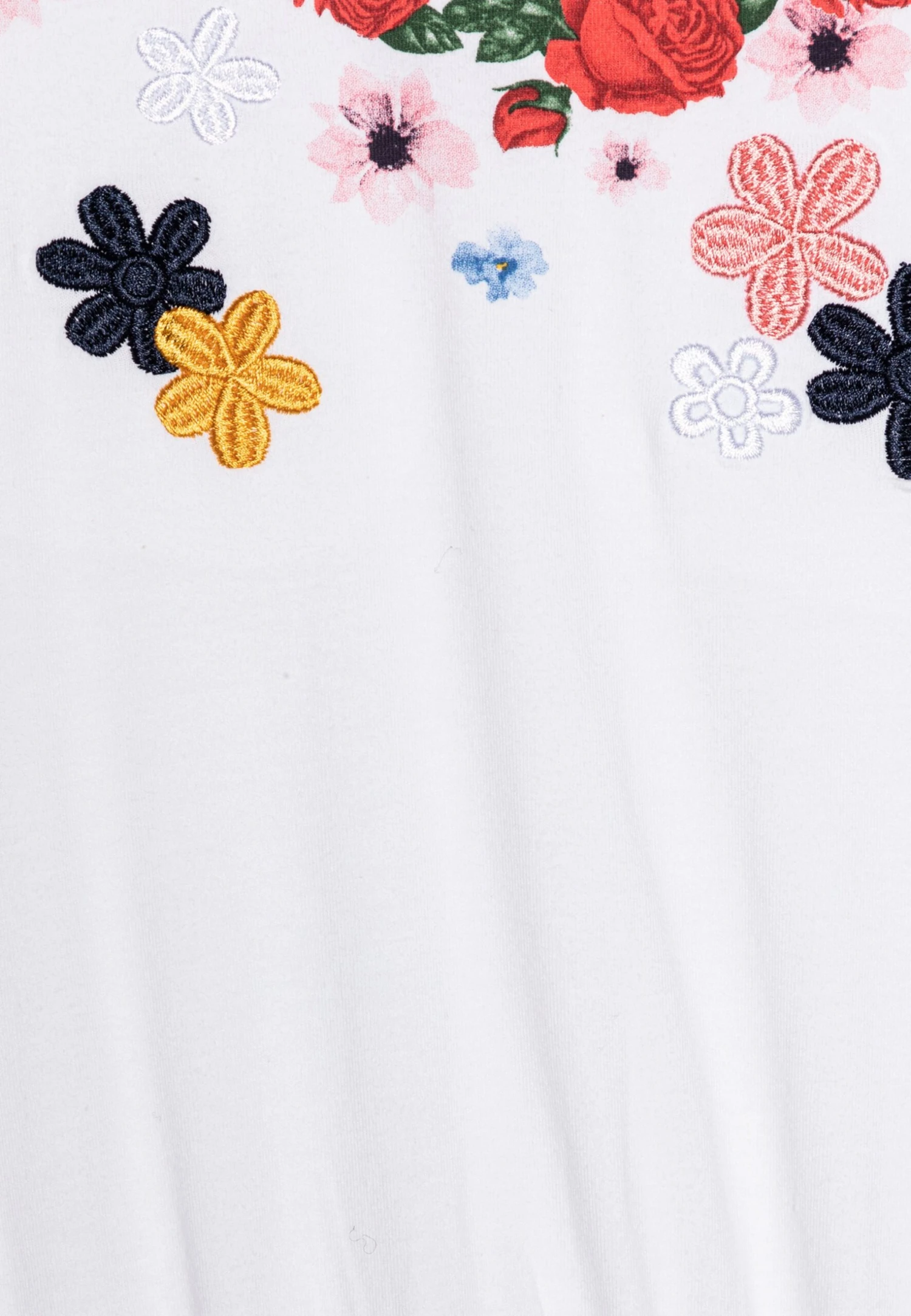 Guess Junior Mixed Dress - Jerseyjurk - Pure White - Afbeelding 3