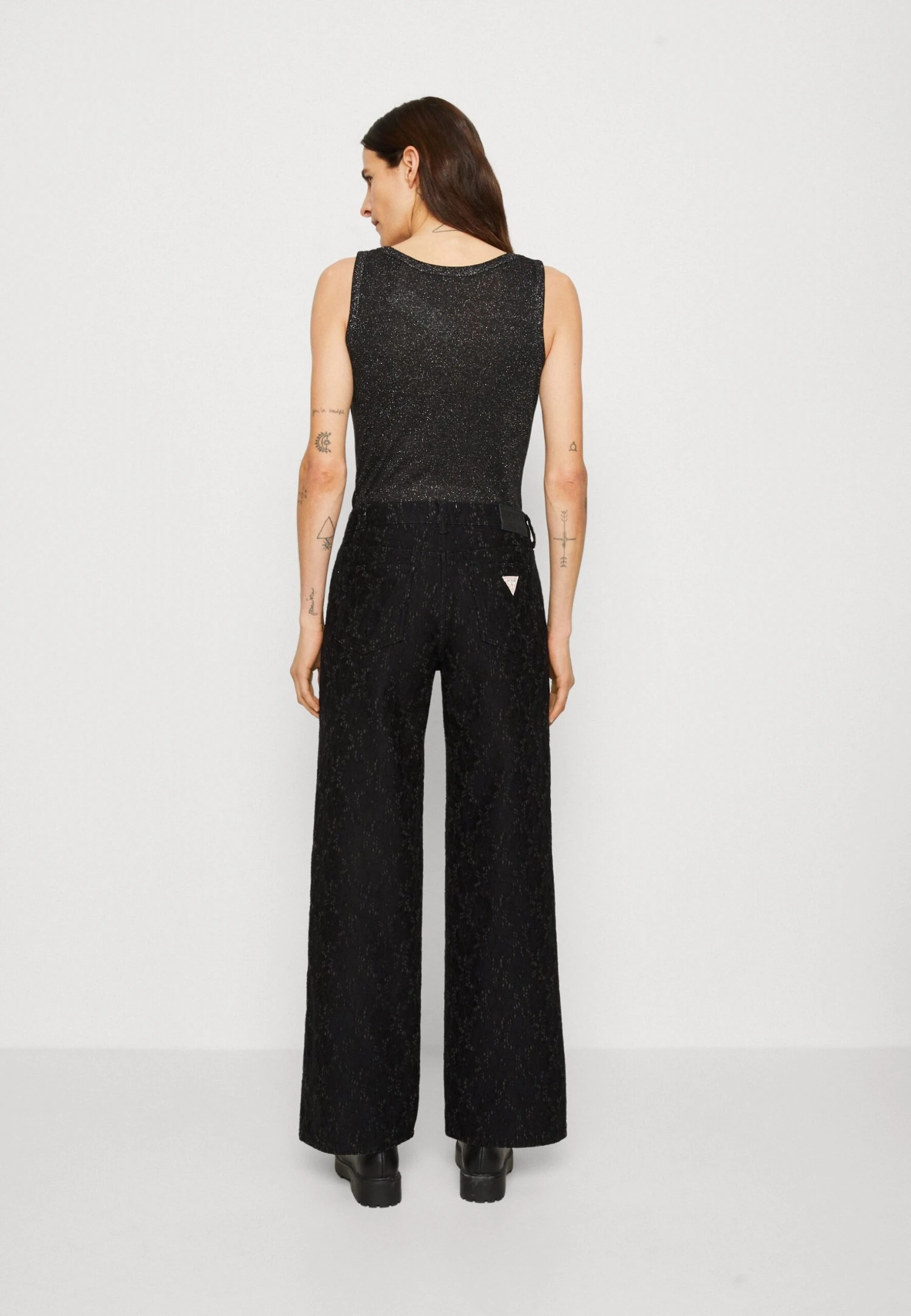 Maria Wide Leg - Relaxed Fit Jeans - Jet Black - Afbeelding 3