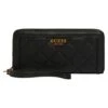 Guess Abey Large Zip Around - Portemonnee - Black
