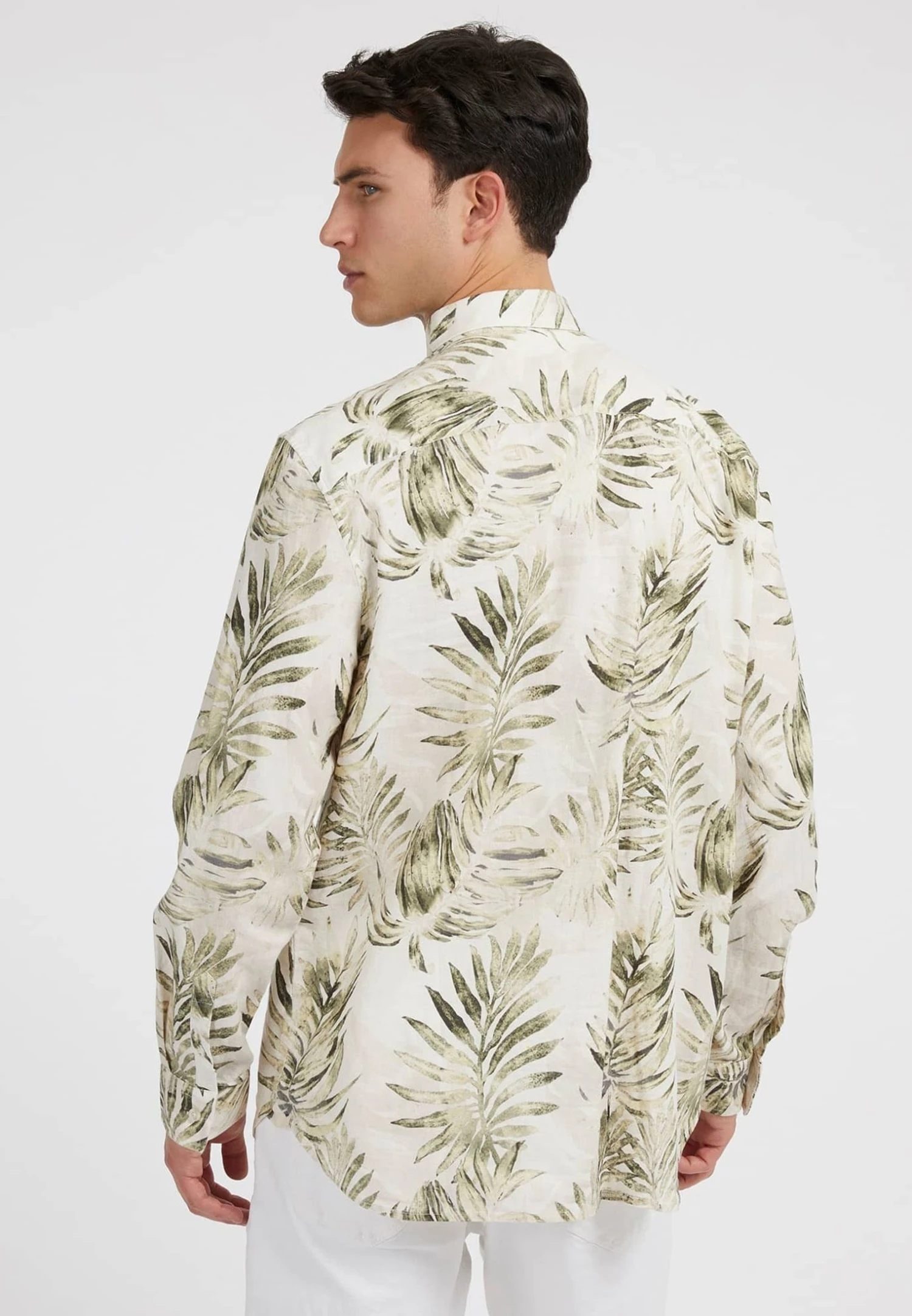 Guess Mit AlloverPrint - Overhemd - Mehrfarbig Grün - Afbeelding 3