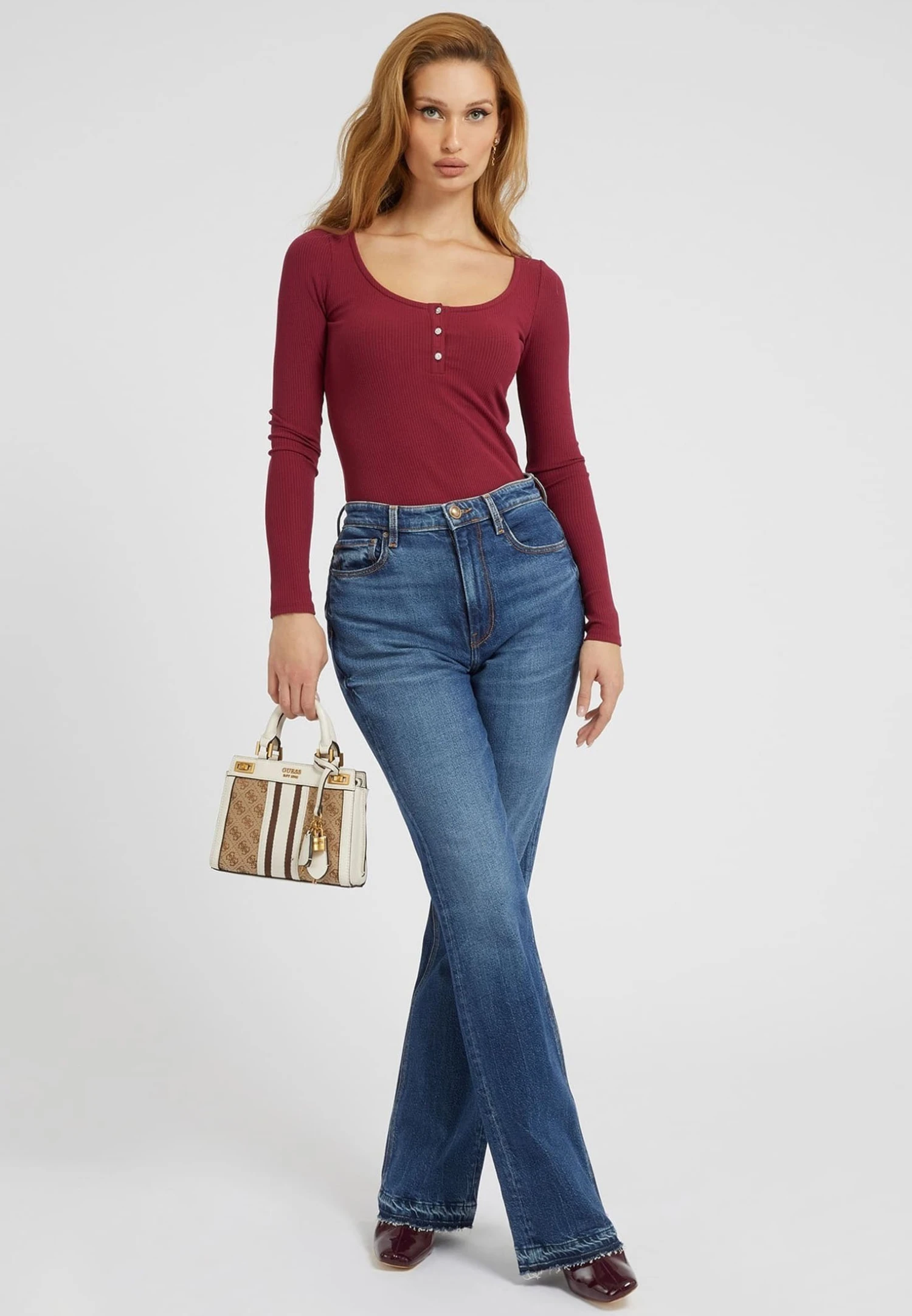 Guess Straight Fit - Straight Leg Jeans - Blau - Afbeelding 2