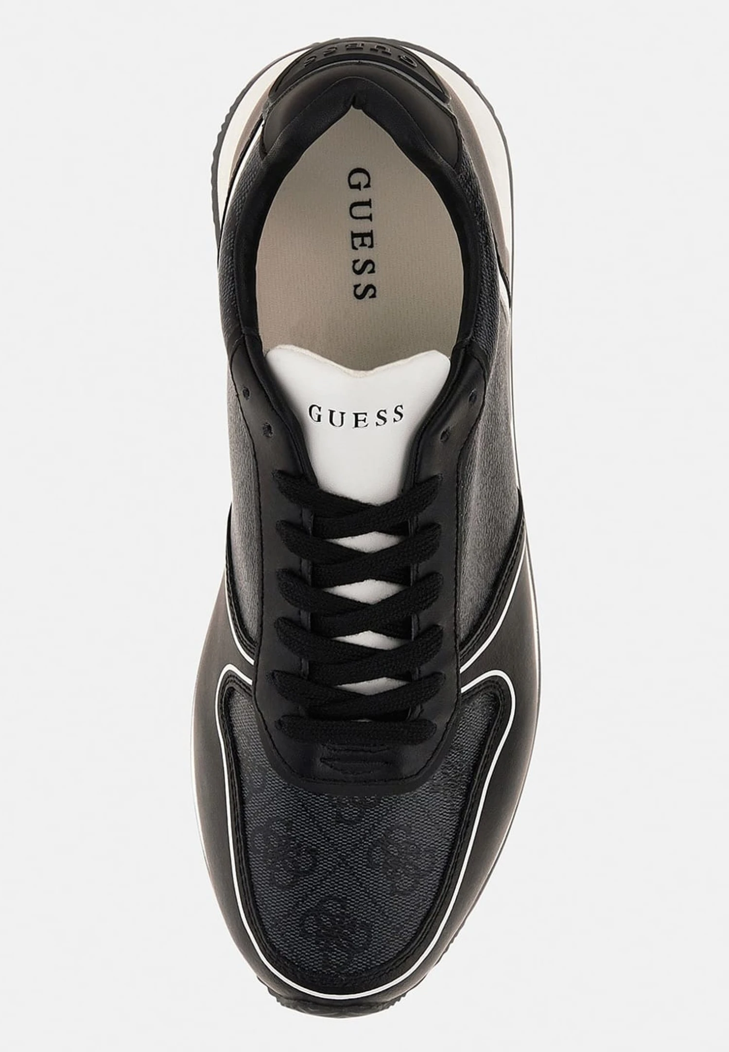 Guess Potenza Ii - Sneakers Laag - Schwarz - Afbeelding 3