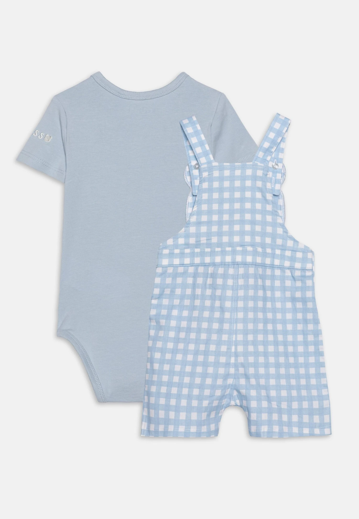Guess Newborn Unisex Set - Geboortegeschenk - Frosted Blue - Afbeelding 2