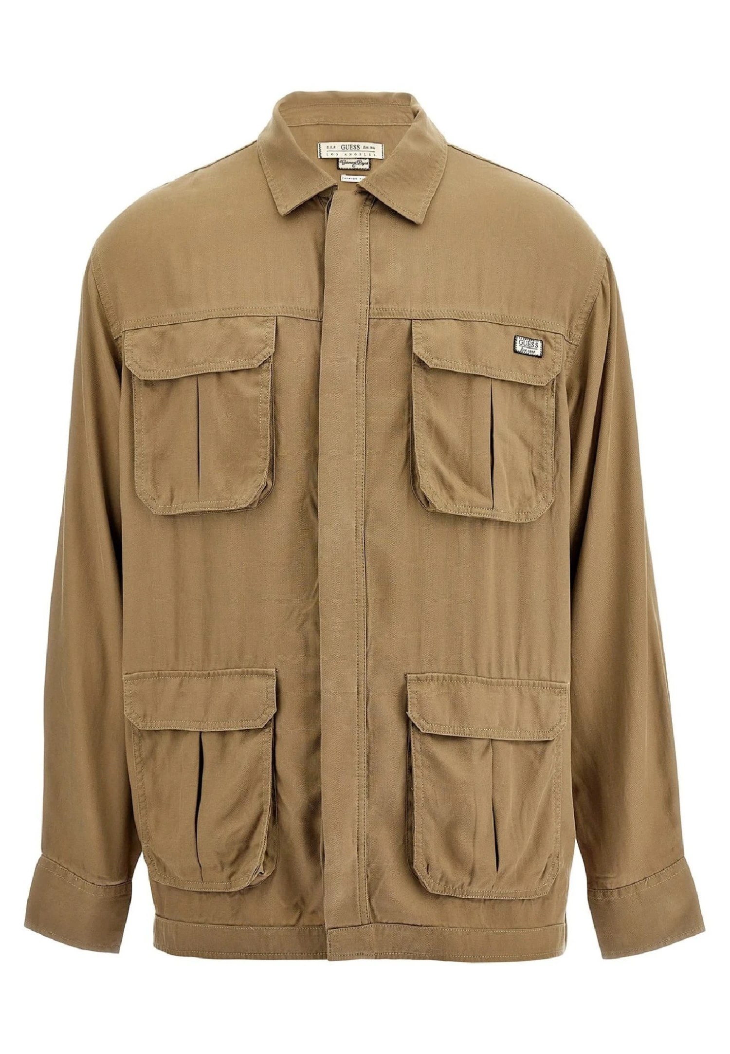 Guess Safari - Overhemd - Grün - Afbeelding 4