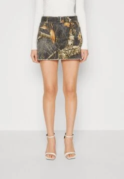 Realtree Belt Skirt - Minirok - Washed Out Black Multi