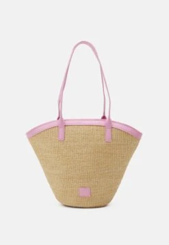 Guess Unisex - Handtas - Beige, Pink