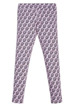 Guess Mit Allover-Logo - Legging - Mehrfarbe Rose