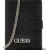 Guess Wilder 4G- Und Peony-Logo - Portemonnee - Schwarz