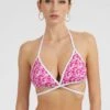 Guess TriangelMit G-Cube-Logo - Bikinitop - Rose