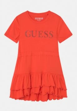 Guess Toddler Stretch Dress - Jerseyjurk - Fire Red