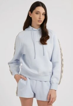 Guess Mit Seitlichem Logo - Hoodie - Lila