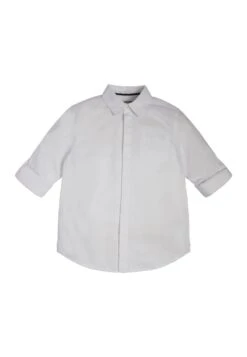 Guess Mit Frontlogo - Overhemd - Weiß