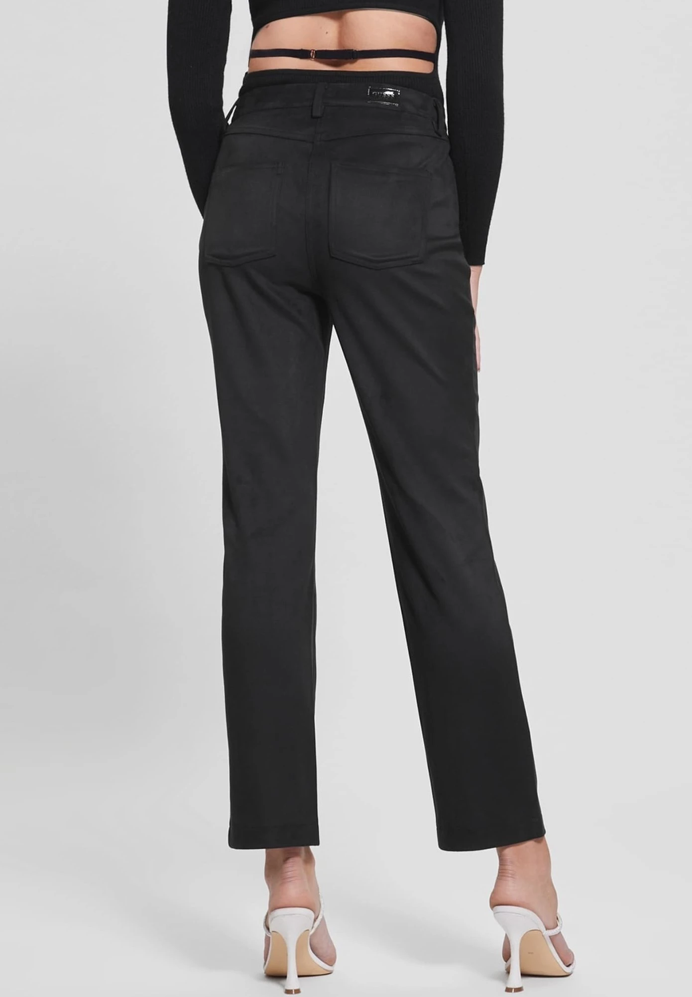 Guess Straight Fit - Broek - Schwarz - Afbeelding 3
