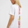 Guess Mit Rückseitigem Print - T-Shirt Print - Weiß