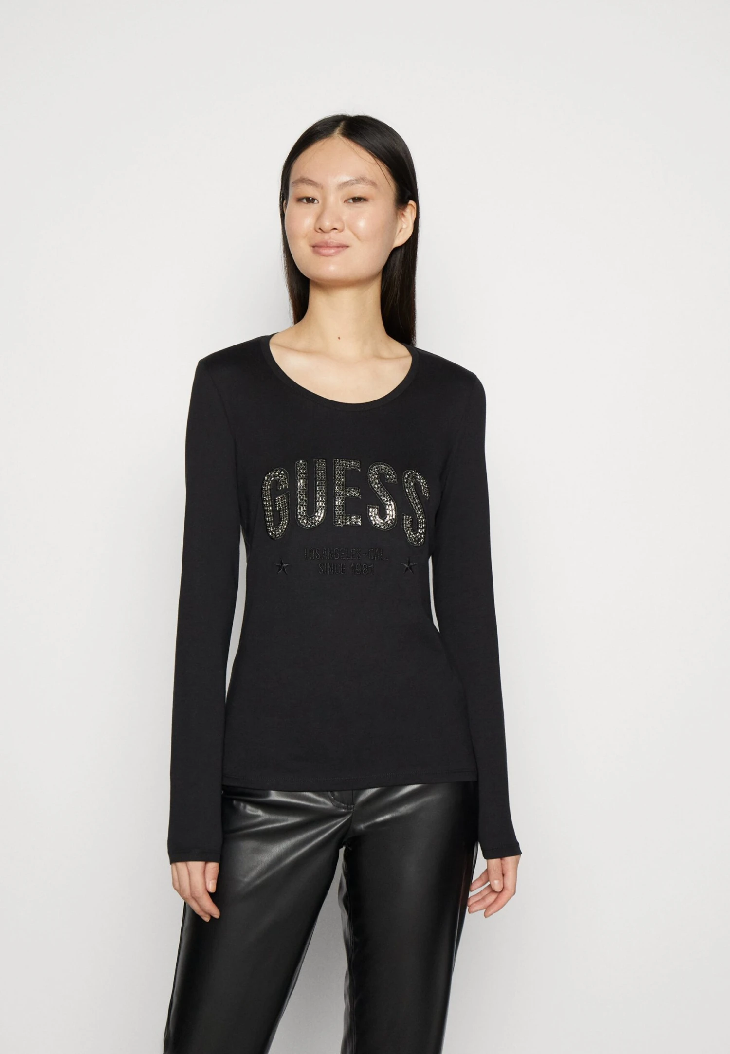 Guess Mirela- Longsleeve - Jet Black
