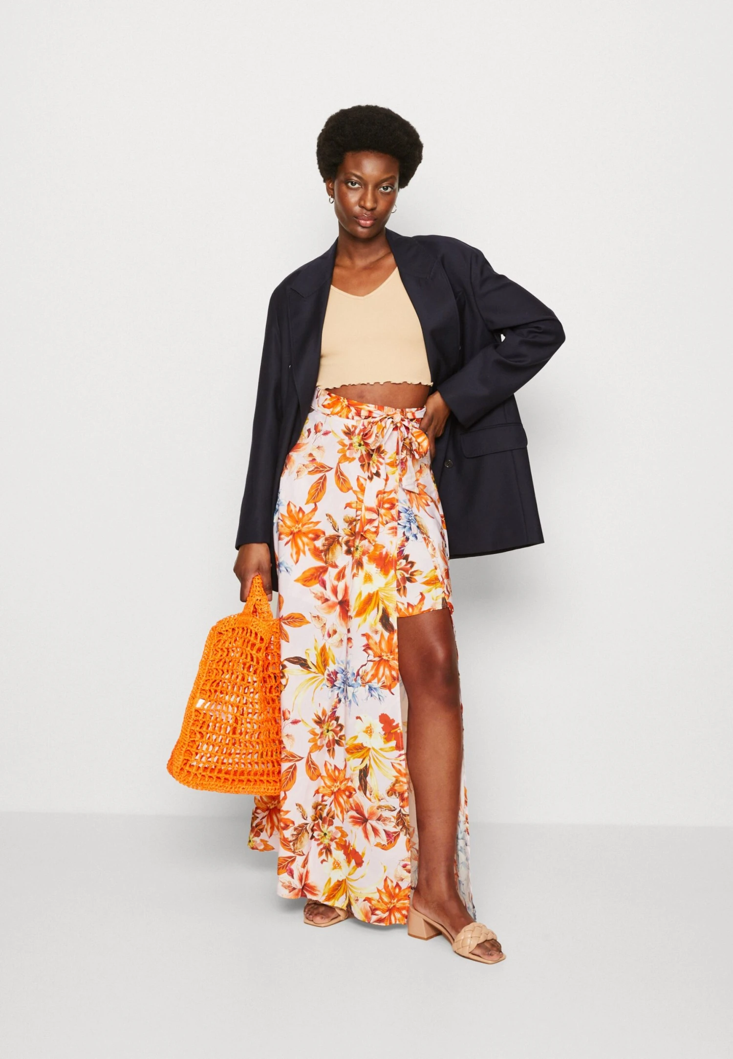 Guess Verity Long Skirt - Wikkelrok - Sunset Garden - Afbeelding 2