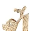 Guess Gabin- Sandalen Met Plateauzool - Mehrfarbig Beige
