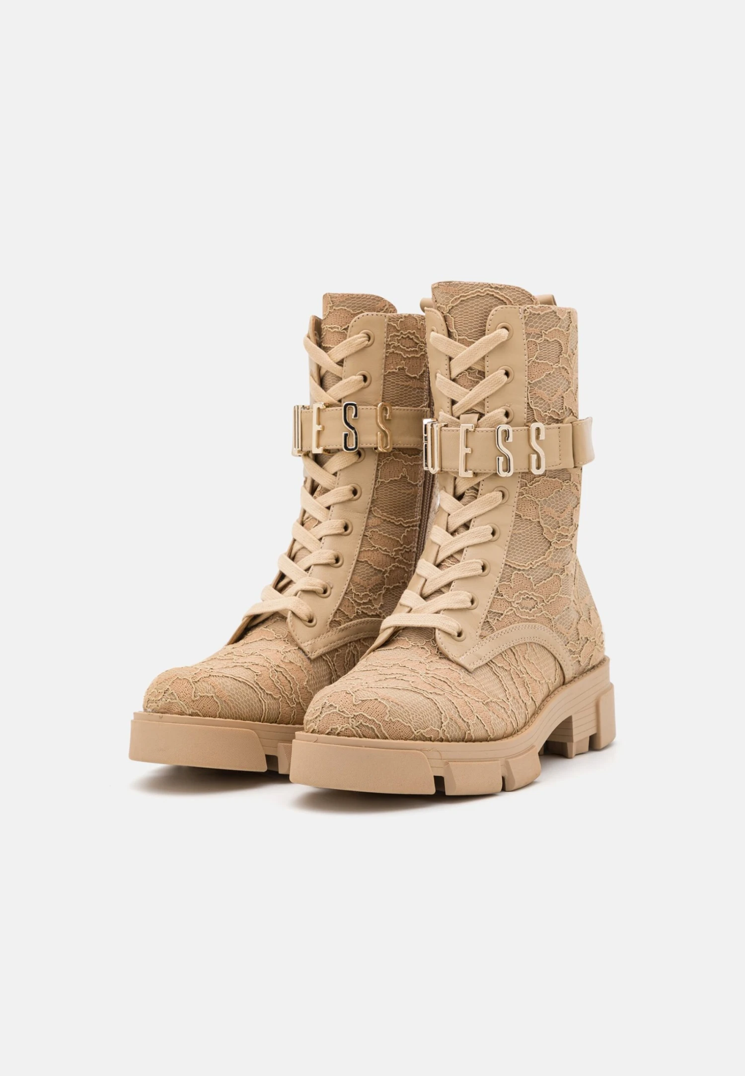 Guess Madox - Veterlaarzen - Beige - Afbeelding 2