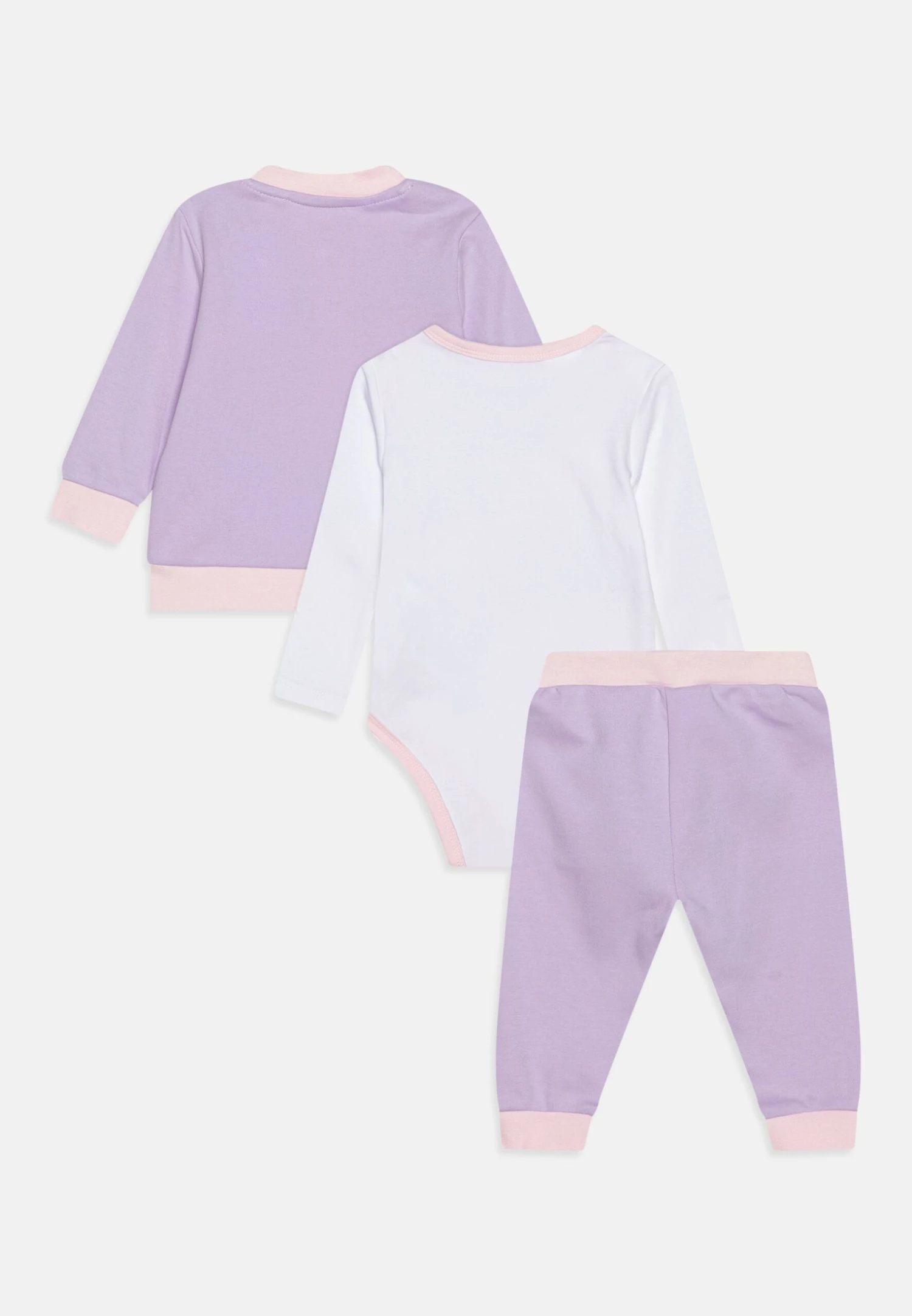 Guess Baby Pant Set Unisex - Geboortegeschenk - New Light Lilac - Afbeelding 2