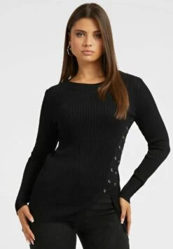 Guess Mit Schnürung - Trui - Schwarz