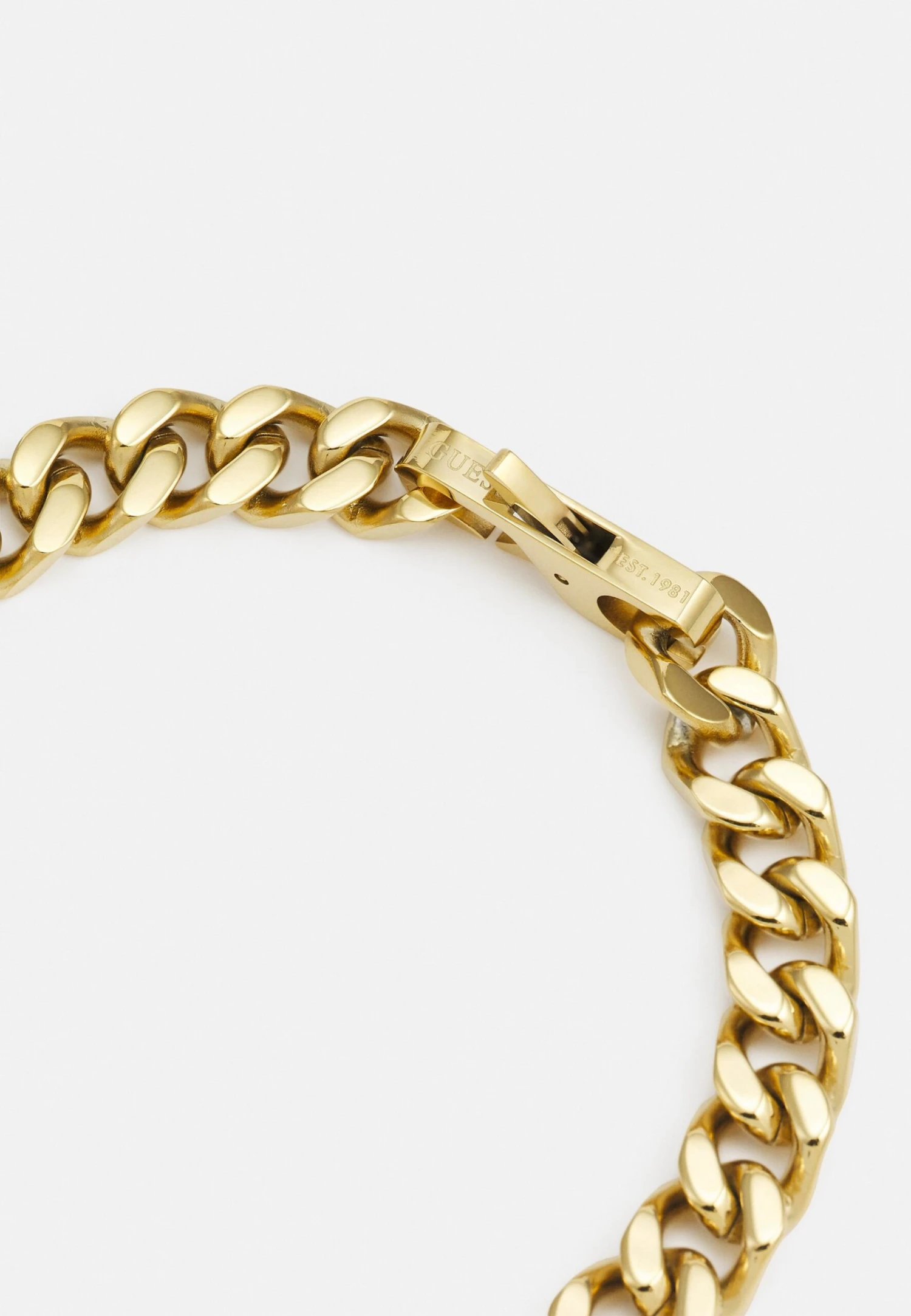 Guess Lion Coin Unisex - Armband - Yellow Gold-Coloured/Black - Afbeelding 3