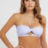 Guess Mit Alloverprint - Bikinitop - Lila