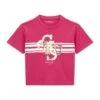 Guess 4G Logo - T-Shirt Print - Fuchsia